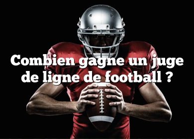 Combien gagne un juge de ligne de football ?